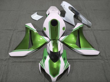 Compra Carenados Moto Honda CBR1000RR 2008-2011 - Blanco Lustroso Verde Perla