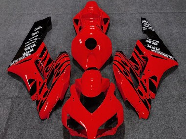 Compra Carenados Moto Honda CBR1000RR 2004-2005 - Rojo Negro Brillante Llama