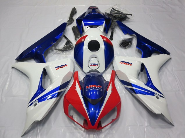 Compra Carenado Moto Honda CBR1000RR 2006-2007 - Blanco Rojo Azul HRC OEM Estilo