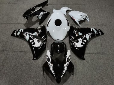 Compra Carenados Moto Honda CBR1000RR 2008-2011 - Blanco Negro Brillante Le Mis New