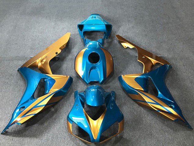Compra Carenados Moto Honda CBR1000RR 2006-2007 - Azul Claro Oro
