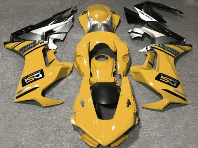 Compra Carenados Moto Honda CBR1000RR 2017-2023 - Mostaza Amarillo Blanco Plata Negro Brillante DSI