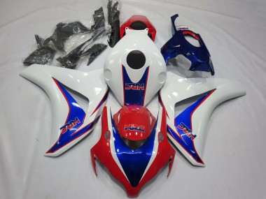Compra Carenados Moto Honda CBR1000RR 2008-2011 - Blanco Azul Rojo HRC OEM Estilo