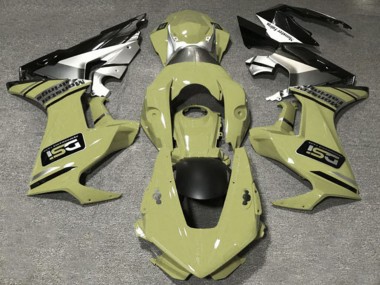 Compra Carenados Moto Honda CBR1000RR 2017-2023 - Olive Blanco Plata Negro Brillante DSI