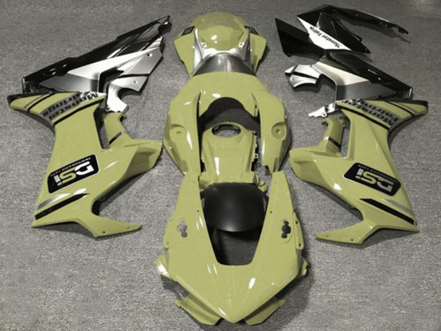 Compra Carenados Moto Honda CBR1000RR 2017-2023 - Olive Blanco Plata Negro Brillante DSI