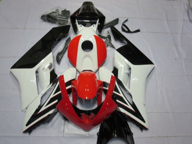 Compra Carenados Moto Honda CBR1000RR 2004-2005 - Blanco Rojo Negro Brillante Raya