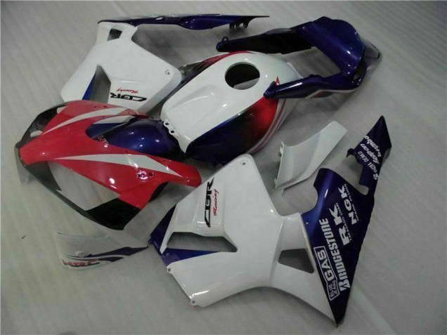 Compra Carenado Moto Honda CBR600RR 2003-2004 - Blanco Rojo Azul