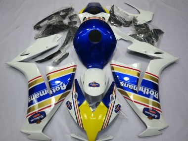 Compra Carenados Moto Honda CBR1000RR 2012-2016 - Blanco Azul Oro Rothmans