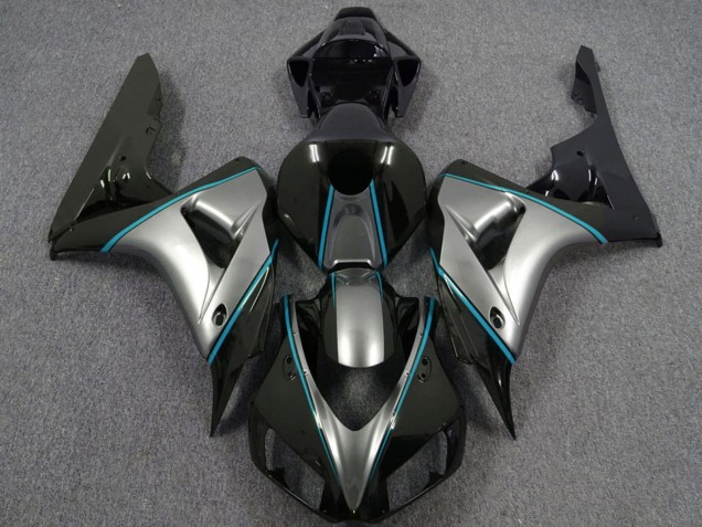 Compra Carenados Moto Honda CBR1000RR 2006-2007 - Plata Azul Negro Brillante Pinstripe