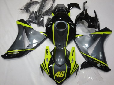 Compra Carenados Moto Honda CBR1000RR 2008-2011 - Gris Amarillo Negro Brillante 46