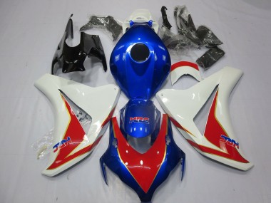 Compra Carenados Moto Honda CBR1000RR 2008-2011 - Blanco Azul Rojo HRC