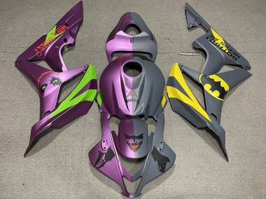 Compra Carenados Moto Honda CBR600RR 2007-2008 - Gris Púrpura Bat Man vs Joker Mate