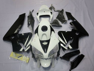 Compra Carenados Moto Honda CBR600RR 2005-2006 - Blanco Negro Brillante