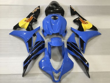 Compra Carenados Moto Honda CBR600RR 2007-2008 - Azul Amarillo Negro Brillante Rojo Bull