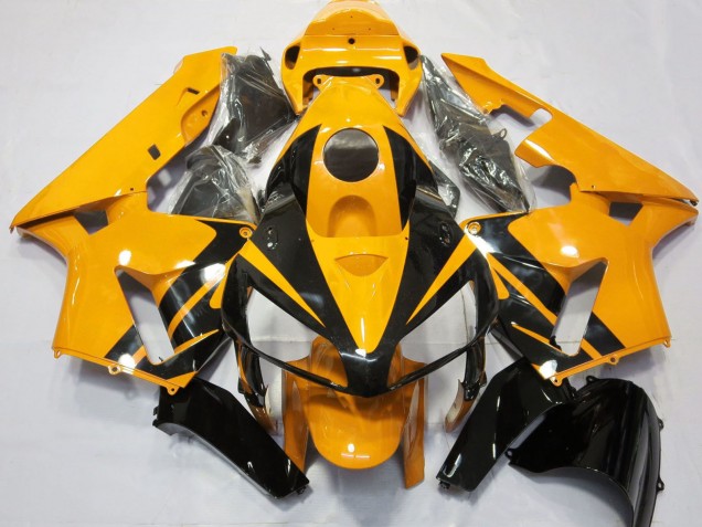 Compra Carenados Moto Honda CBR600RR 2005-2006 - Bright Naranja Negro Brillante Diseño