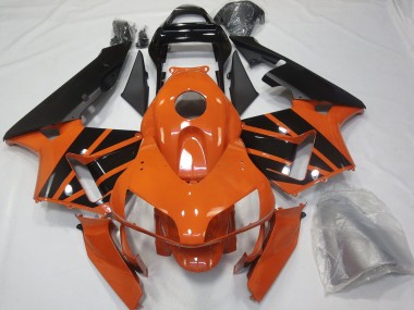 Compra Carenados Moto Honda CBR600RR 2003-2004 - Naranja Negro Brillante OEM Estilo