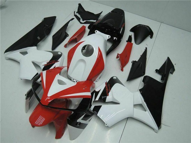 Compra Kits Carenado Moto Honda CBR600RR 2005-2006 - Blanco Rojo Negro