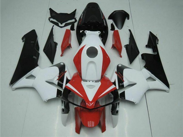 Compra Kits Carenado Moto Honda CBR600RR 2005-2006 - Blanco Rojo Negro
