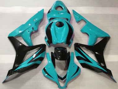 Compra Carenados Moto Honda CBR600RR 2007-2008 - Cian Azul Negro Brillante OEM Estilo