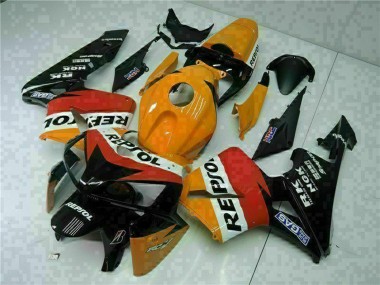 Compra Carenados Moto Honda CBR600RR 2005-2006 - Naranja Blanco Rojo Negro Repsol