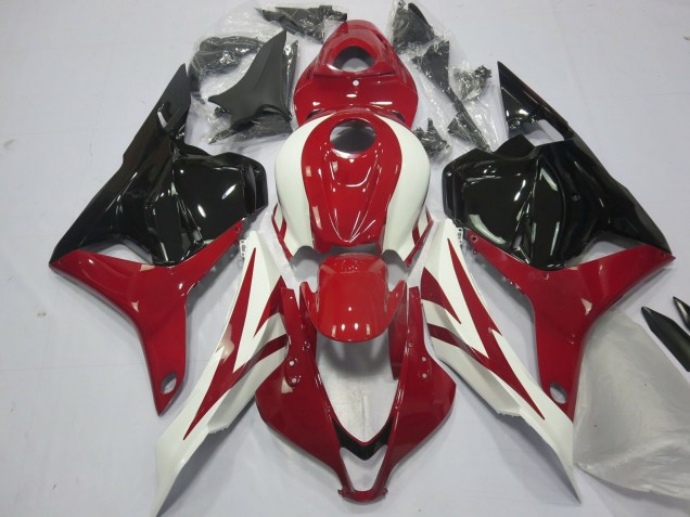 Compra Carenados Moto Honda CBR600RR 2009-2012 - Blanco Rojo Negro Brillante OEM Estilo