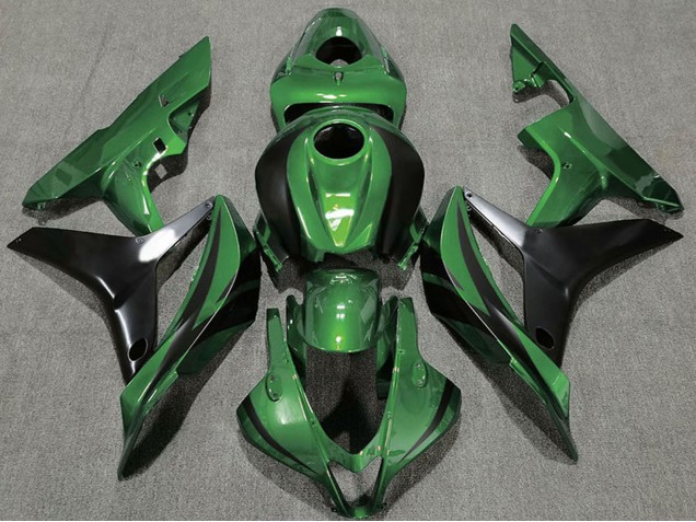 Compra Carenados Moto Honda CBR600RR 2007-2008 - Verde Negro Brillante OEM Estilo