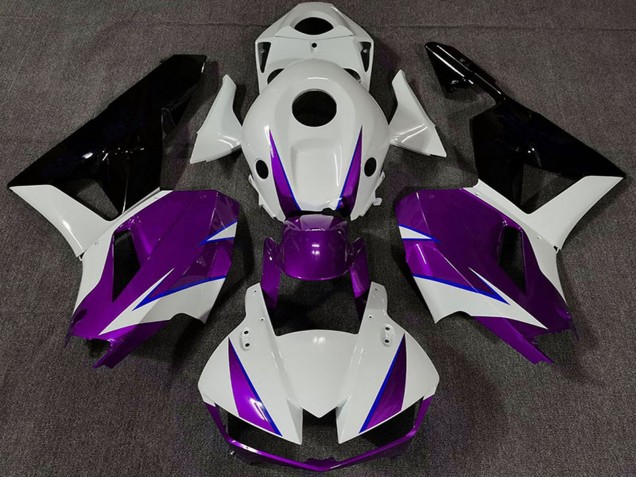 Compra Carenados Moto Honda CBR600RR 2013-2023 - Blanco Púrpura Azul Negro Brillante