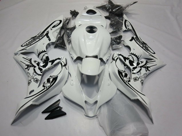 Compra Carenados Moto Honda CBR600RR 2007-2008 - Blanco Negro