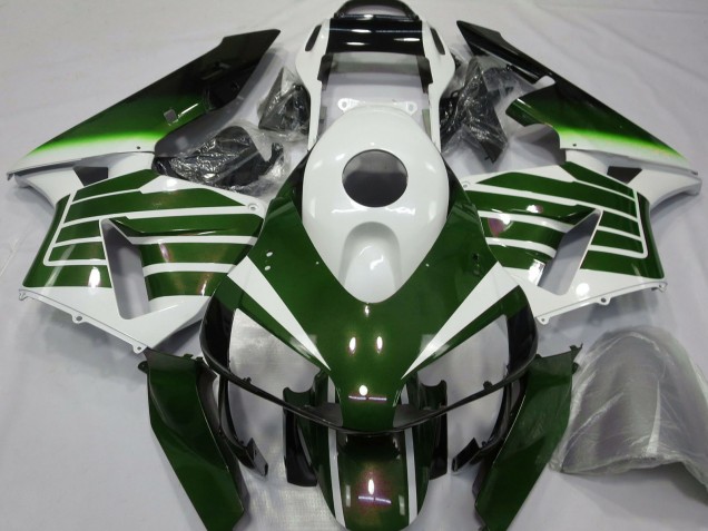 Compra Carenados Moto Honda CBR600RR 2003-2004 - Blanco Verde Fade