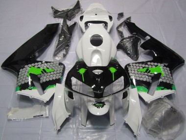 Compra Carenados Moto Honda CBR600RR 2005-2006 - Blanco Verde Negro Splatter