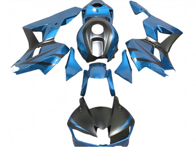 Compra Carenados Moto Honda CBR600RR 2013-2023 - Azul Claro Negro Mate