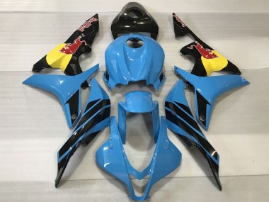 Compra Carenados Moto Honda CBR600RR 2007-2008 - Azul Claro Amarillo Negro Brillante Rojo Bull