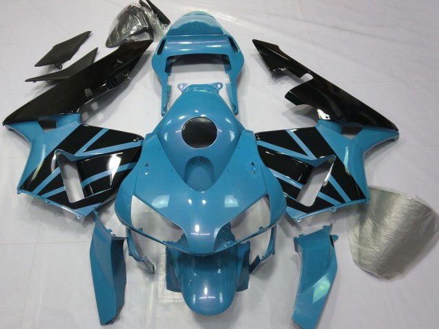 Compra Carenados Moto Honda CBR600RR 2003-2004 - Azul Claro Negro Brillante
