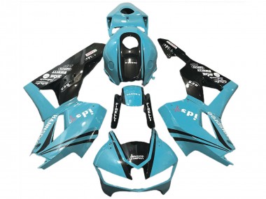 Compra Carenados Moto Honda CBR600RR 2013-2023 - Azul Claro Negro Brillante