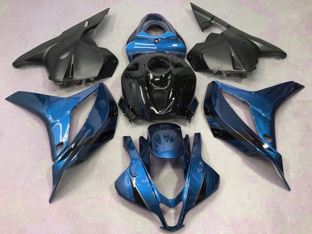 Compra Carenados Moto Honda CBR600RR 2009-2012 - Azul Negro Brillante Negro Mate