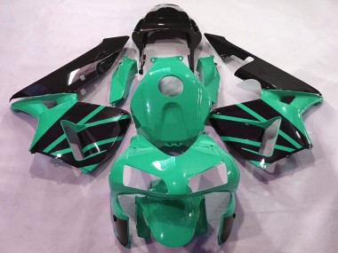 Compra Carenados Moto Honda CBR600RR 2003-2004 - Verde Menta Negro Brillante OEM Estilo