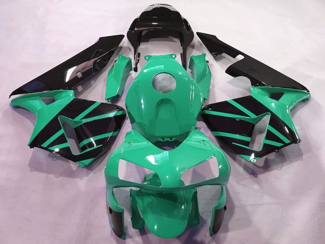 Compra Carenados Moto Honda CBR600RR 2003-2004 - Verde Menta Negro Brillante OEM Estilo
