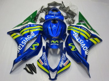 Compra Carenados Moto Honda CBR600RR 2009-2012 - Azul Verde MoviStar