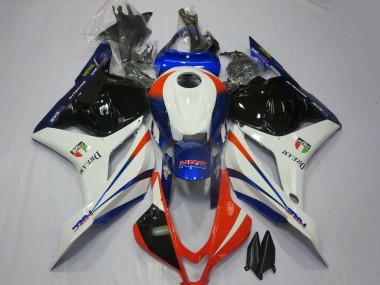 Compra Carenados Moto Honda CBR600RR 2009-2012 - Blanco Azul Rojo Negro Brillante