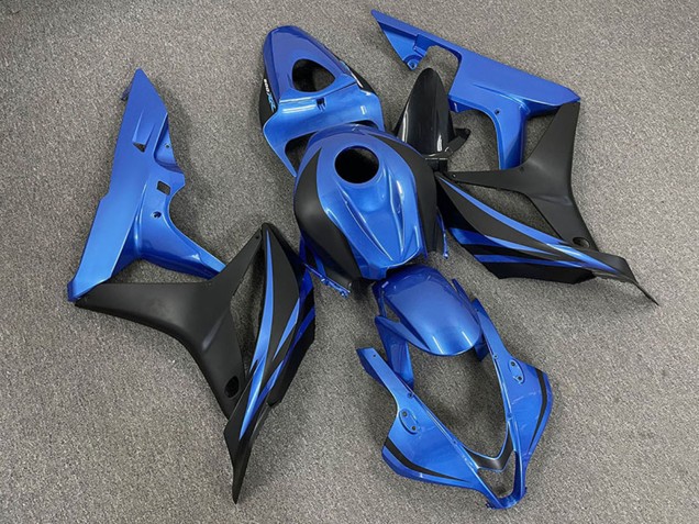 Compra Carenados Moto Honda CBR600RR 2007-2008 - Azul Negro Mate OEM Estilo
