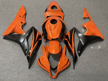 Compra Carenados Moto Honda CBR600RR 2007-2008 - Naranja Negro Mate OEM Estilo