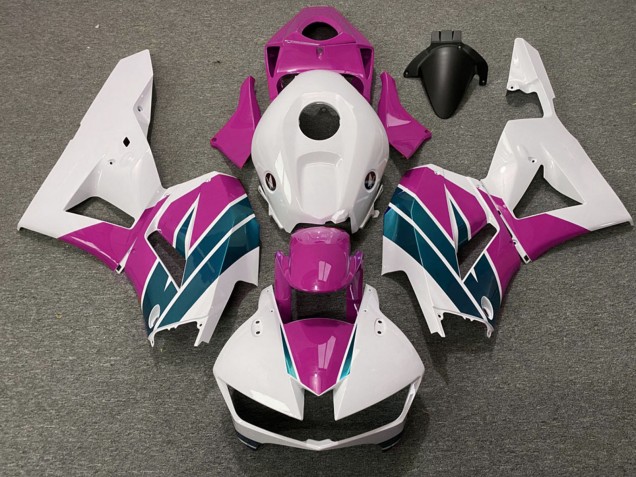 Compra Carenados Moto Honda CBR600RR 2013-2023 - Blanco Rosa Emerald
