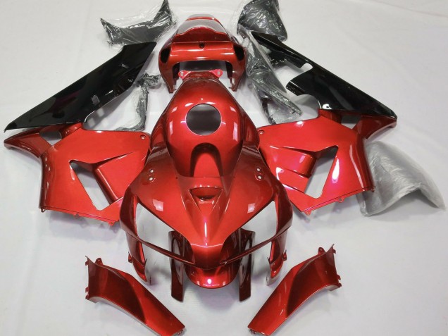 Compra Carenados Moto Honda CBR600RR 2005-2006 - Rojo Negro CBR Estilo
