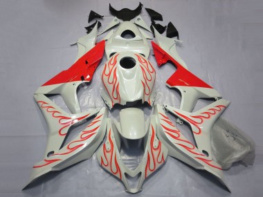 Compra Carenados Moto Honda CBR600RR 2007-2008 - Blanco Rojo Llama