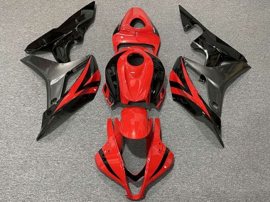 Compra Carenados Moto Honda CBR600RR 2007-2008 - Gris Rojo Negro Brillante OEM Estilo