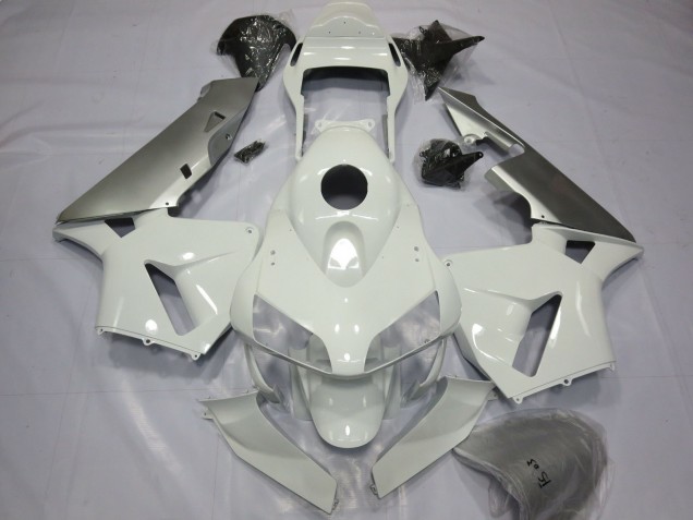 Compra Carenados Moto Honda CBR600RR 2003-2004 - Plata Blanco
