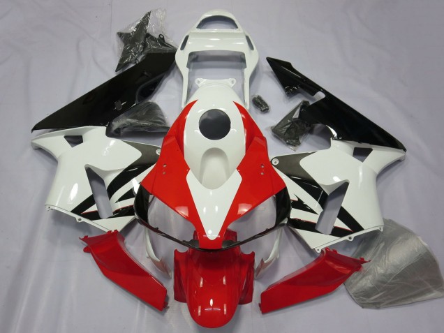 Compra Carenado Moto Honda CBR600RR 2003-2004 - Blanco Rojo Negro Brillante