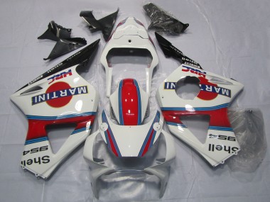 Compra Carenados Moto Honda CBR954RR 2002-2003 - Blanco Rojo Negro Martini