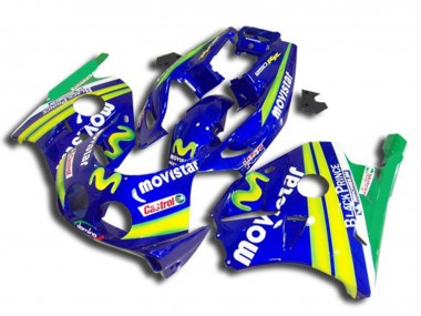 Compra Carenados Moto Honda CBR250RR 1990-1998 - Azul Amarillo Verde MoviStar Rojo Castrol