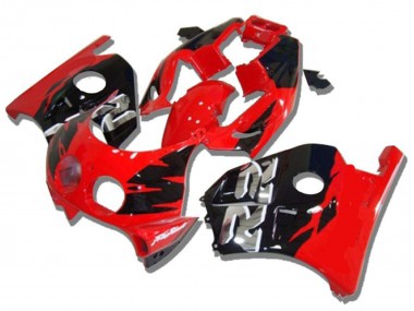 Compra Carenados Moto Honda CBR250RR 1990-1998 - Rojo Negro Brillante Plata RR